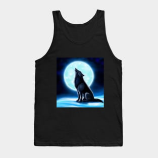 Wolf moon Tank Top